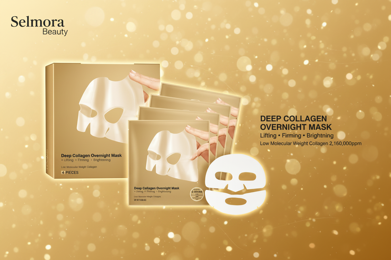 Deep Collagen Overnight Mask — Gold