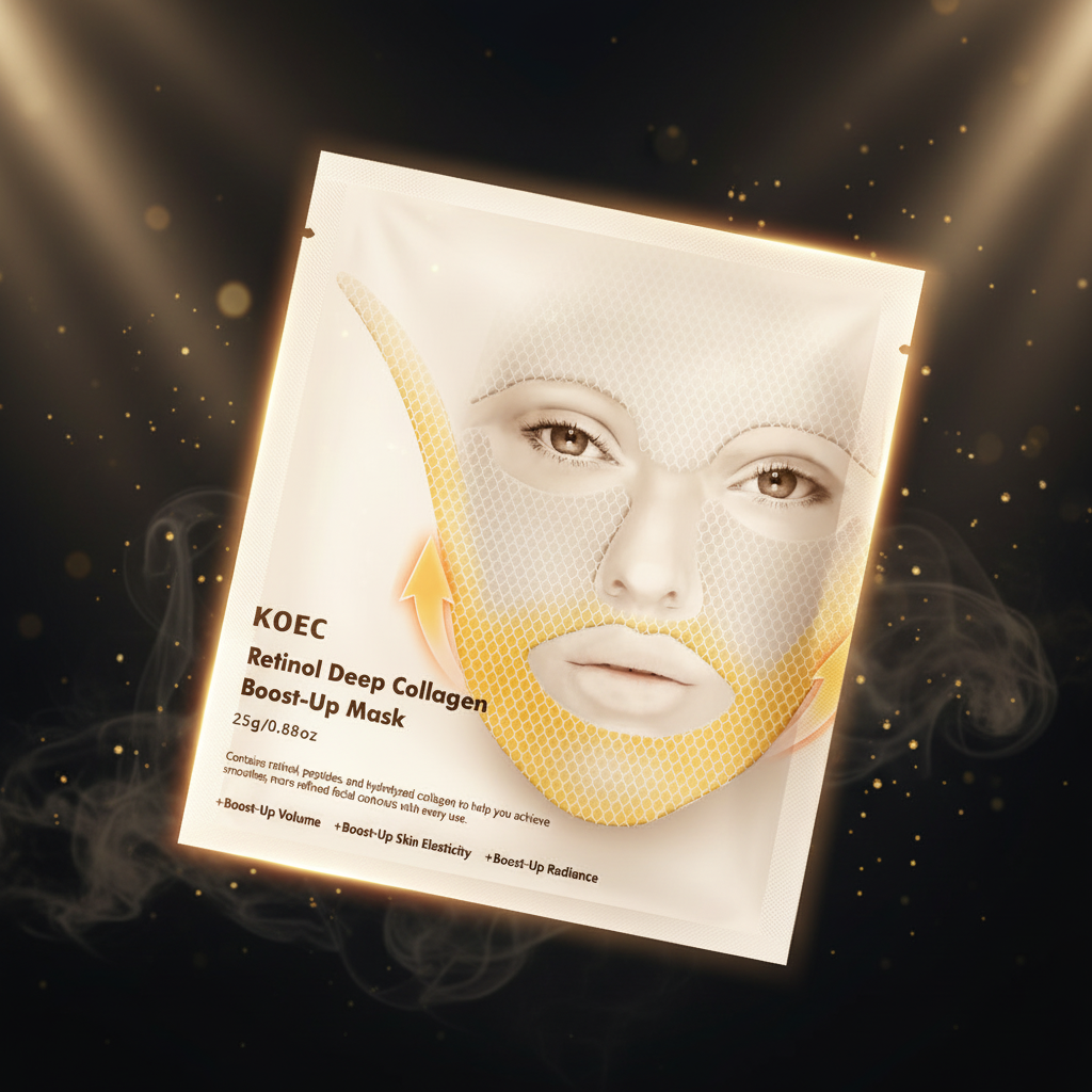 KOEC Boost-Up Mask Dark Gold 1