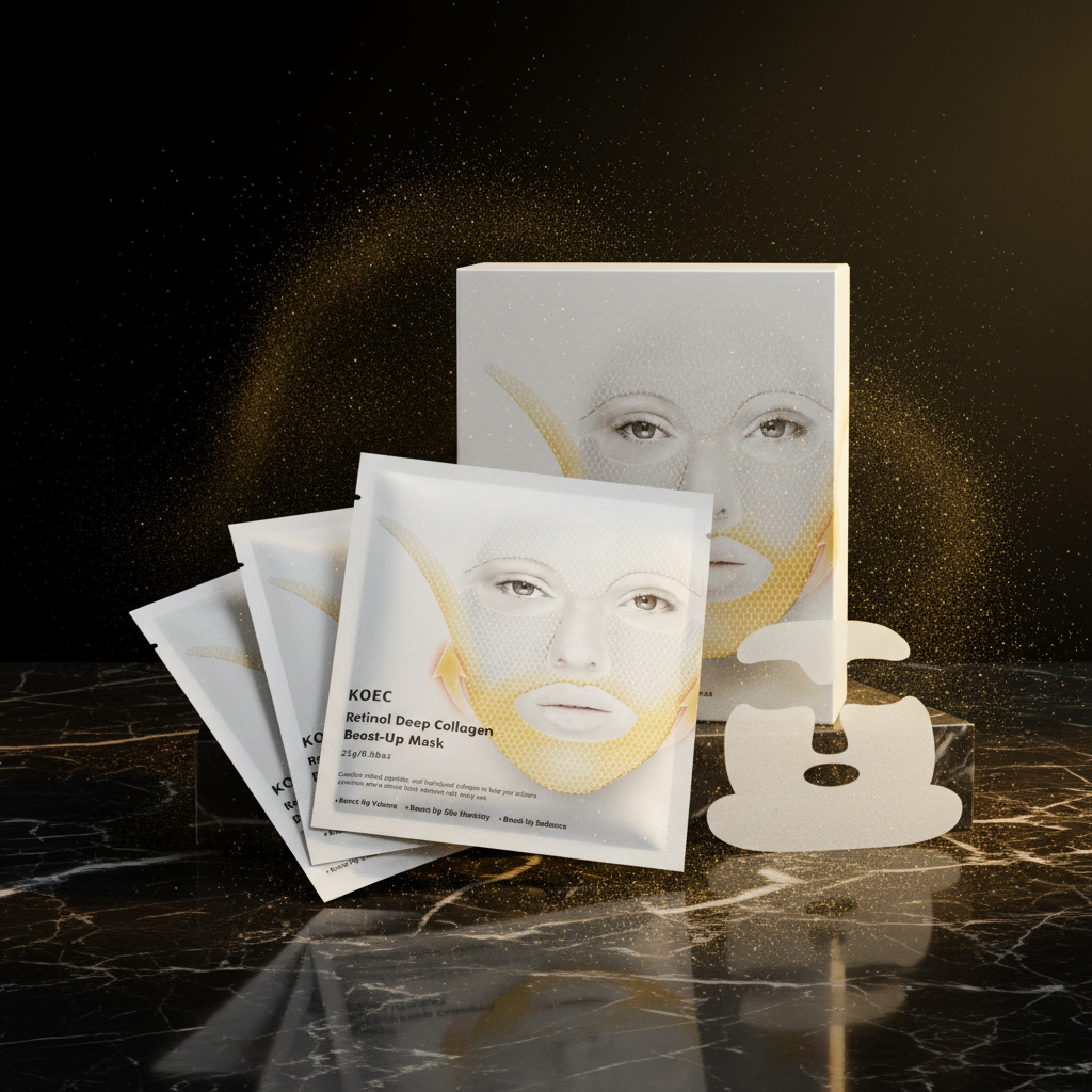 KOEC Boost-Up Mask Dark Gold 2