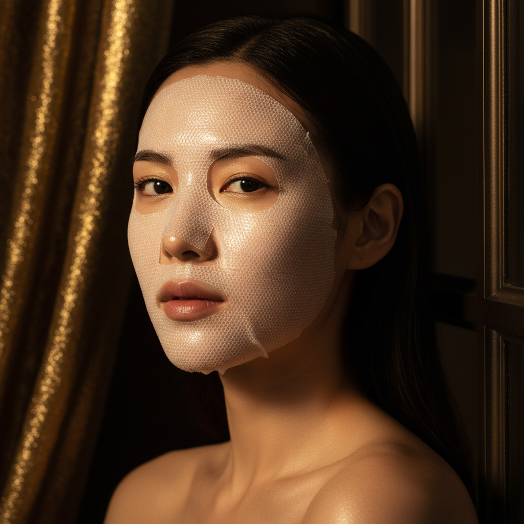 KOEC Boost-Up Mask Dark Gold 3