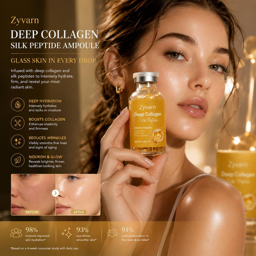 Collagen Silk Peptide Rejuvenation Ampoule — Youth Restore | Selmora Beauty