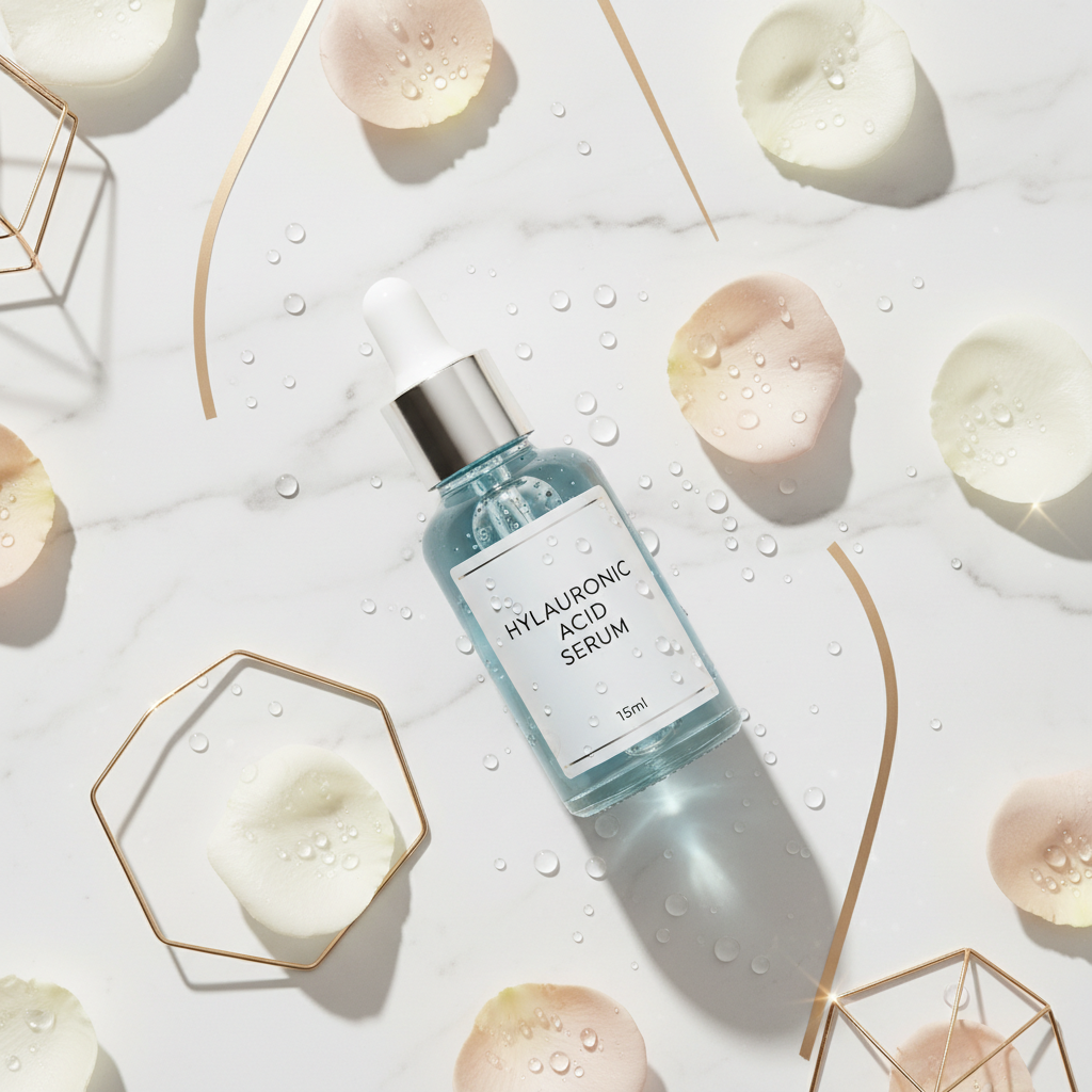 Premium Serum - Flat Lay